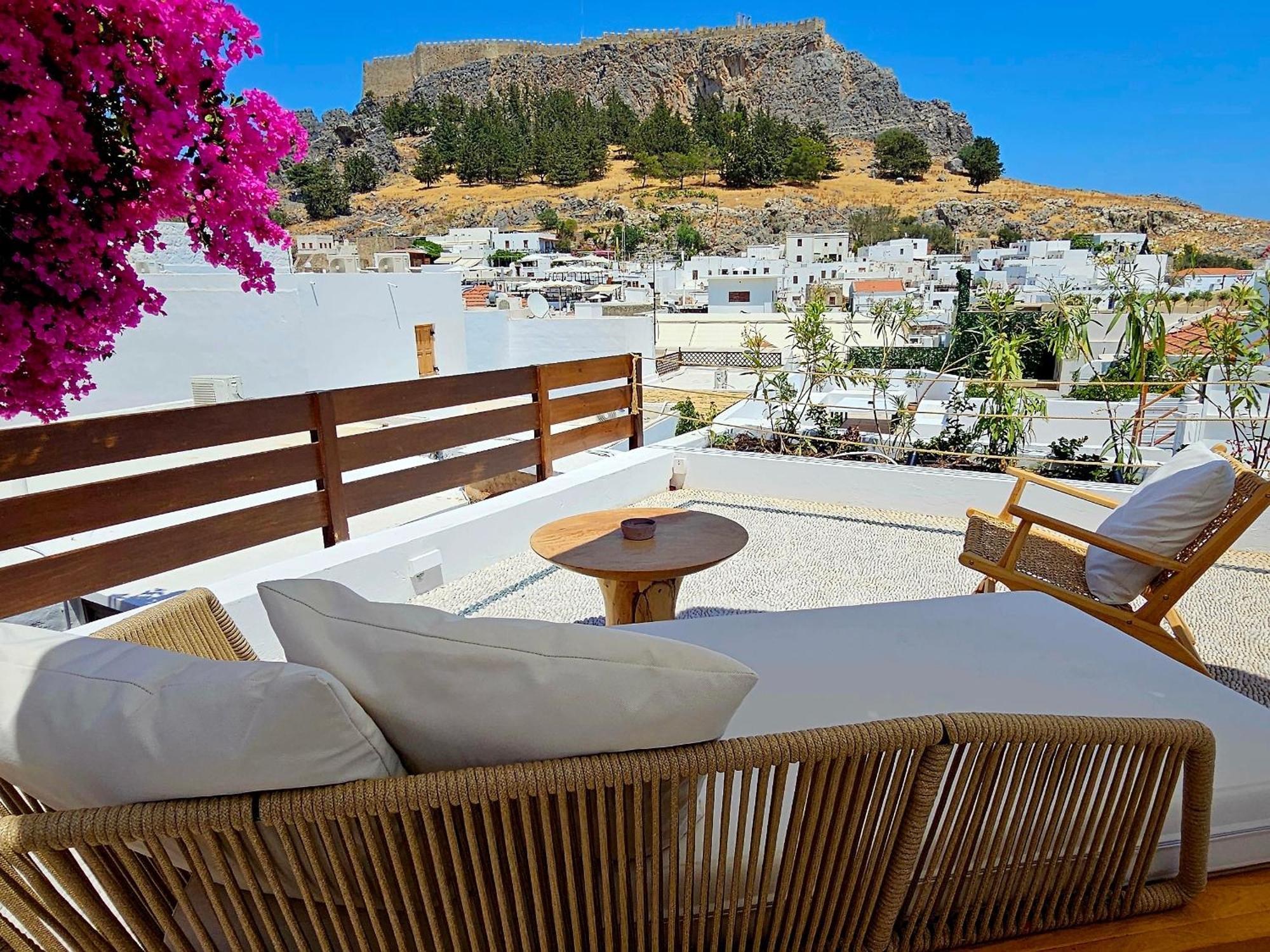 Villa Aphrodite Lindos Suites Exterior photo